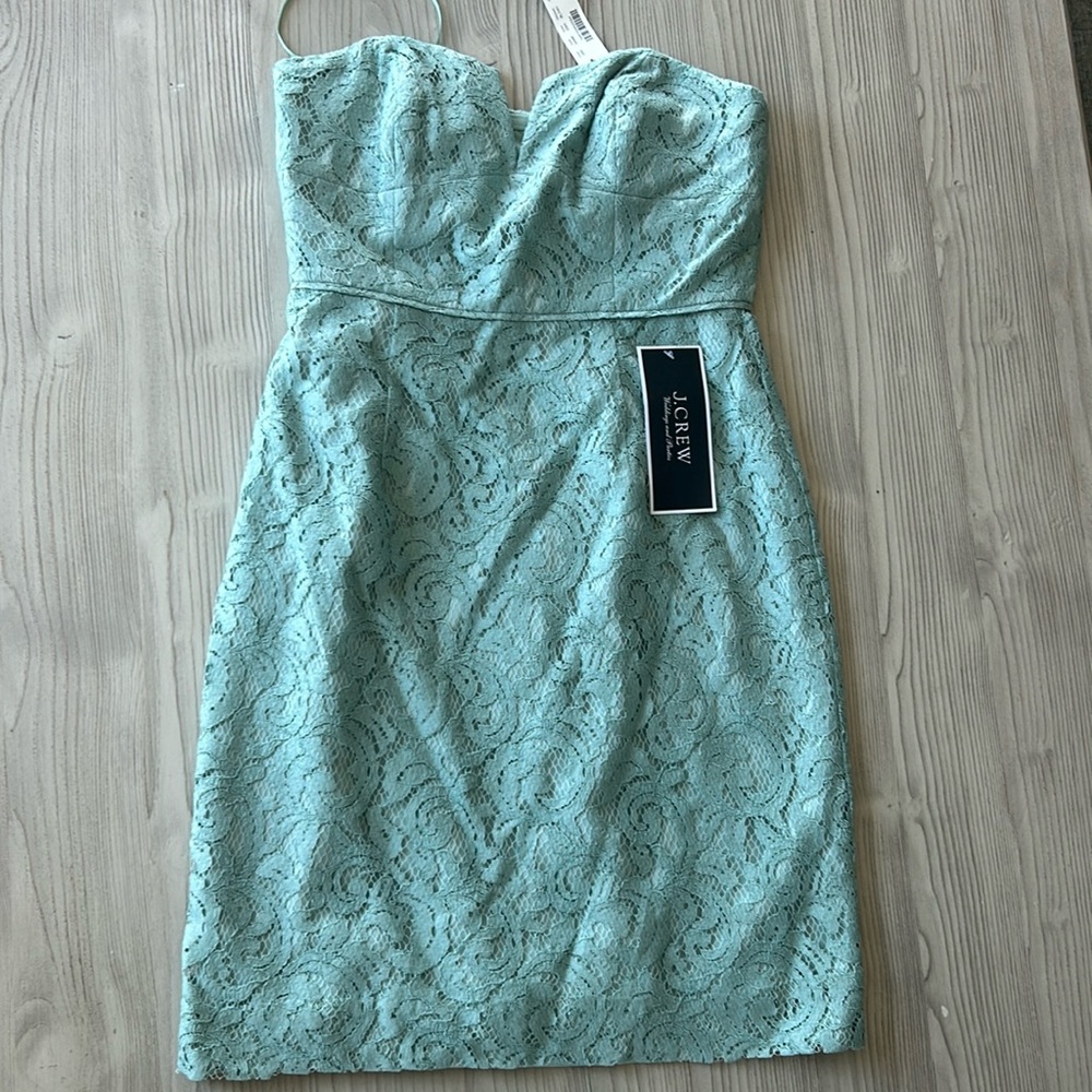J crew lace mini dress
